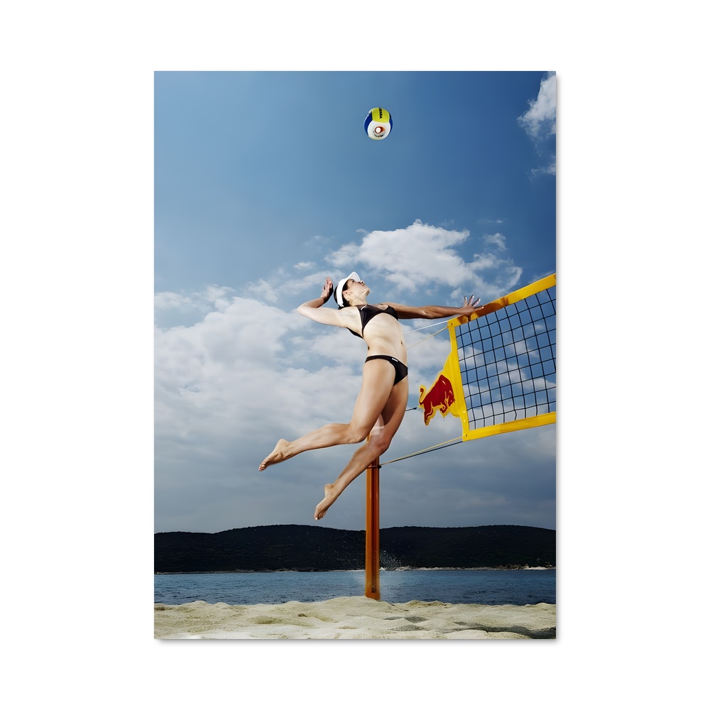 Poster Norway National – affiche Beach-volley